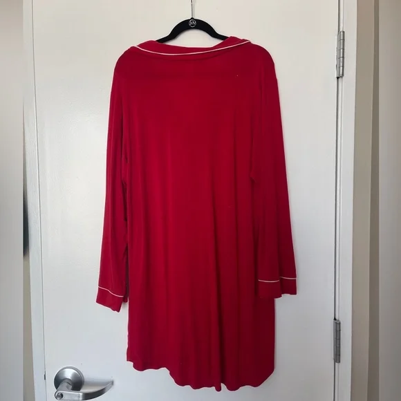 Eberjey Gisele Sleepshirt in Red